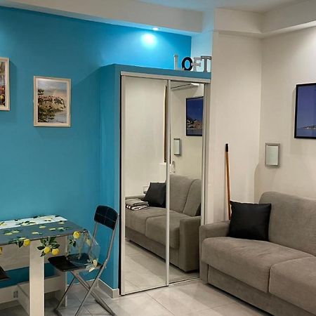 Studio Rue Pietonne Proche Plage Menton Bagian luar foto