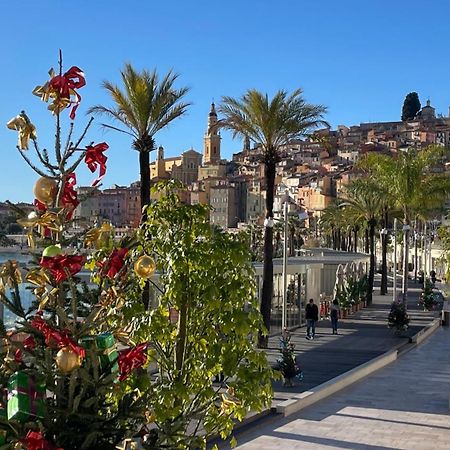 Studio Rue Pietonne Proche Plage Menton Bagian luar foto