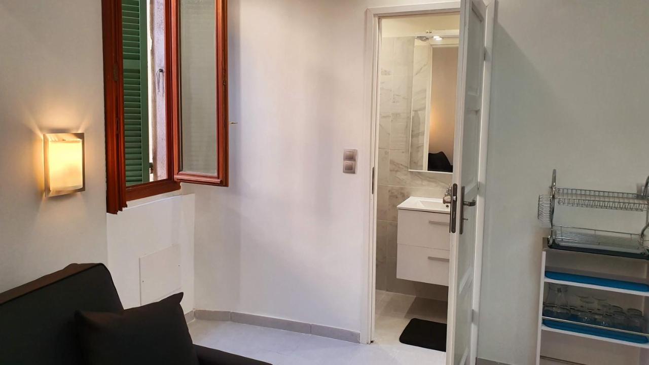 Studio Rue Pietonne Proche Plage Menton Bagian luar foto